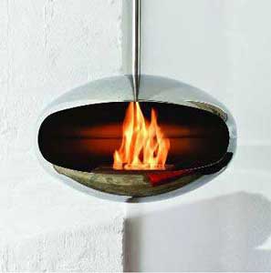 Aeris Coccoon Stainless steel Bio-Fuel Fire